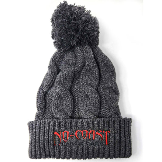 NCLC POM STOCKING HAT - SOLID